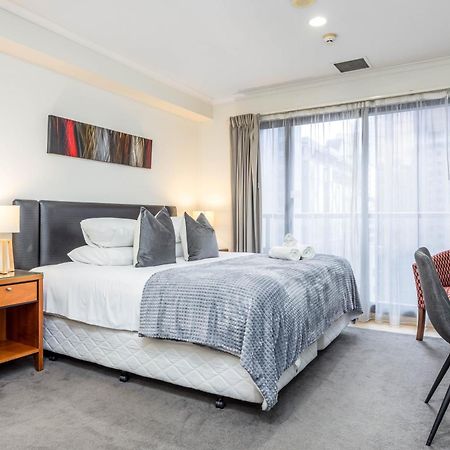 Highrise Studio Apartment W/ Ac, Pool & Gym In Auckland Cbd Ngoại thất bức ảnh
