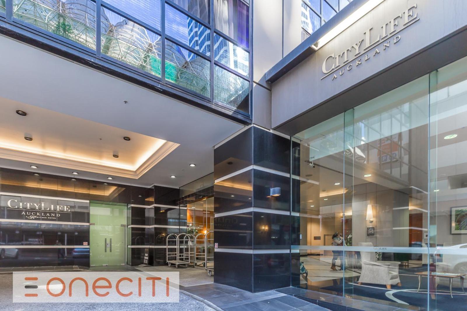 Highrise Studio Apartment W/ Ac, Pool & Gym In Auckland Cbd Ngoại thất bức ảnh