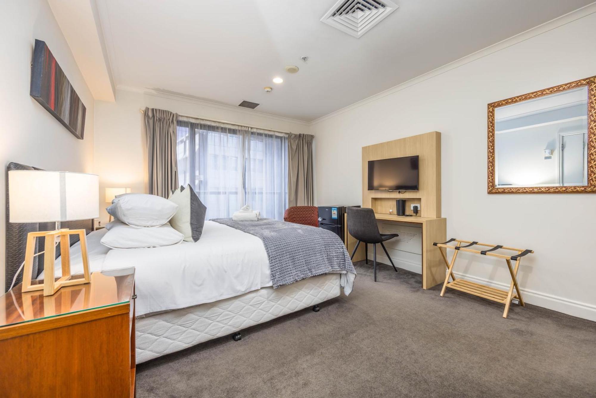 Highrise Studio Apartment W/ Ac, Pool & Gym In Auckland Cbd Ngoại thất bức ảnh