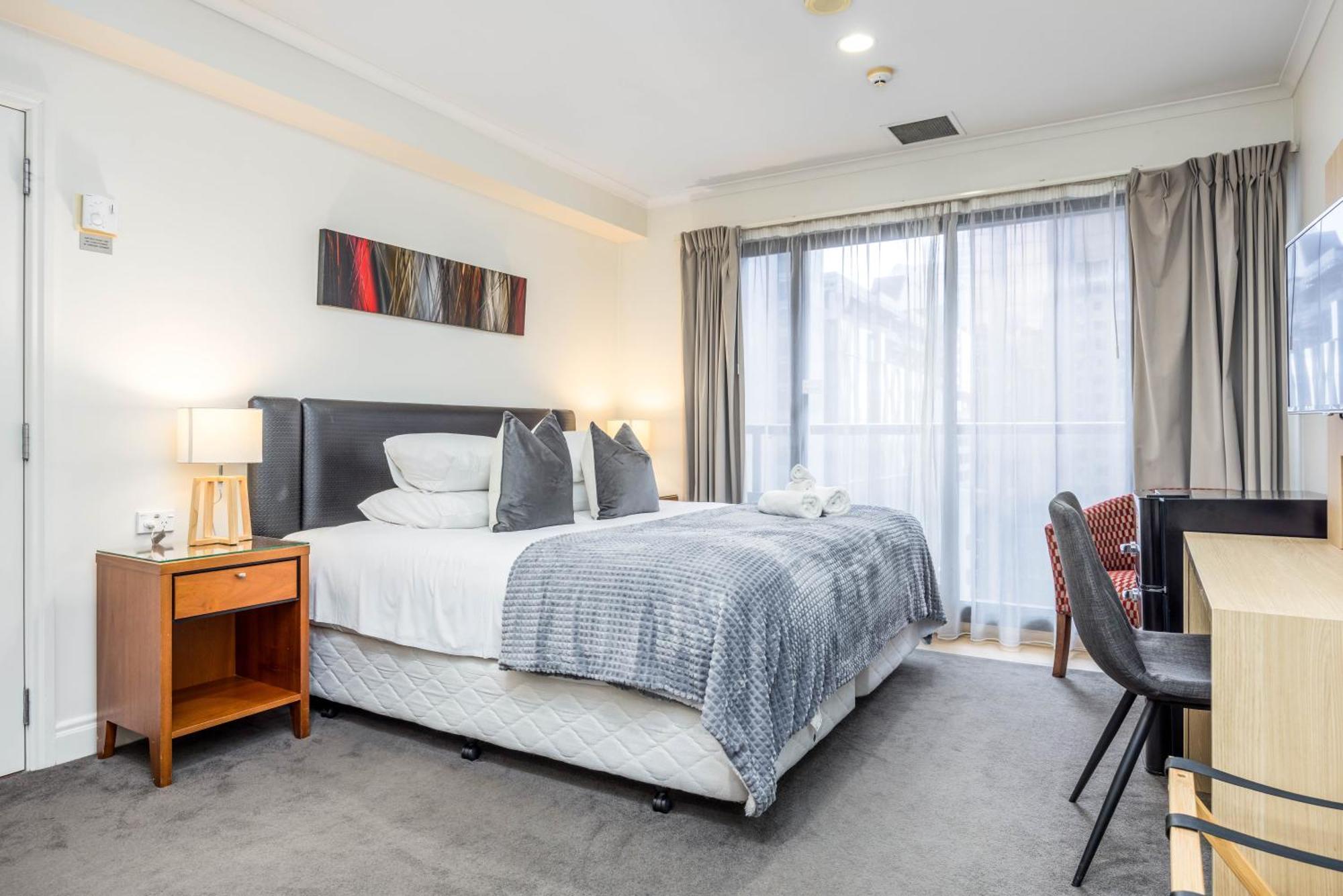 Highrise Studio Apartment W/ Ac, Pool & Gym In Auckland Cbd Ngoại thất bức ảnh
