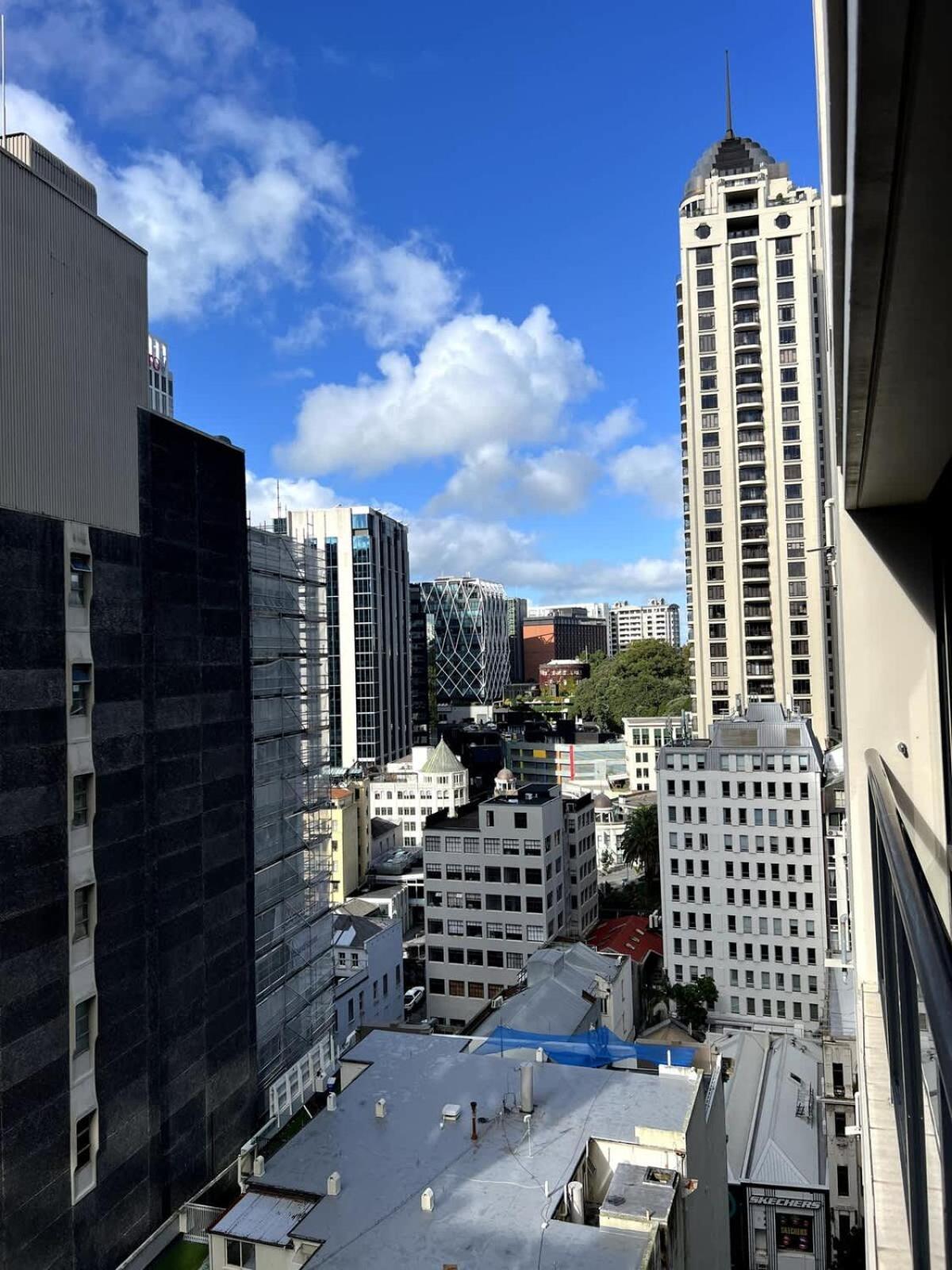 Highrise Studio Apartment W/ Ac, Pool & Gym In Auckland Cbd Ngoại thất bức ảnh