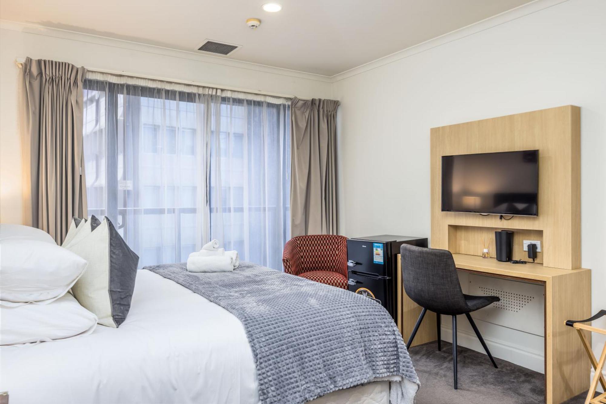 Highrise Studio Apartment W/ Ac, Pool & Gym In Auckland Cbd Ngoại thất bức ảnh